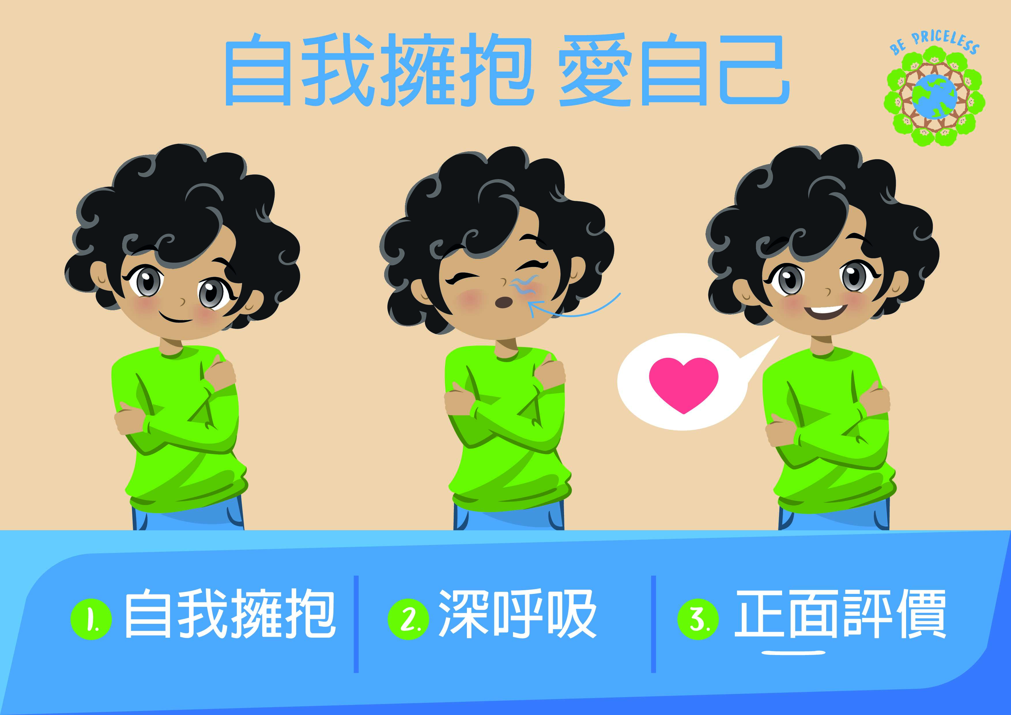 Self-Hug Poster A4 (CN)